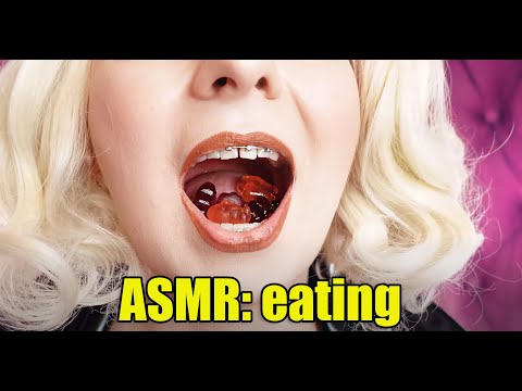 ASMR: eating exploding candy and jelly bears