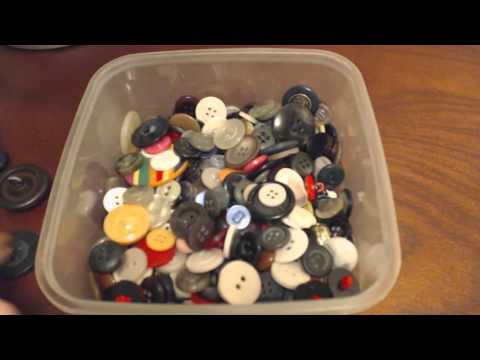 ASMR Show & Tell Button Collection ~ Southern Accent Whisper