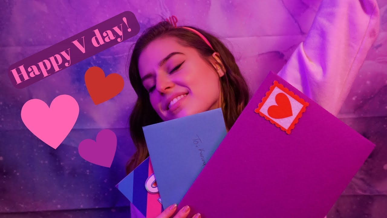 ASMR Giving out Valentine's to my ASMRtist Friends