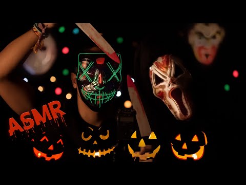 A TERRORIFYING RELAXING ASMR IN HALLOWEEN (+40 TRIGGERS IN 9 MINUTES)