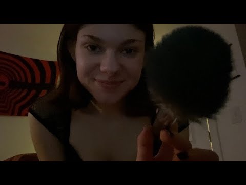 ASMR | Lo-Fi Late Night Face Brushing 😴 | Tapping, Mouth Sounds, Scratching, etc.