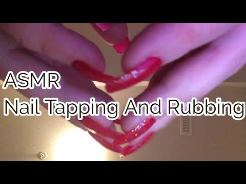 ASMR Nail Tapping And Rubbing(No Talking)