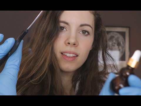 ASMR Realistic Scalp Check And Scalp Treatment