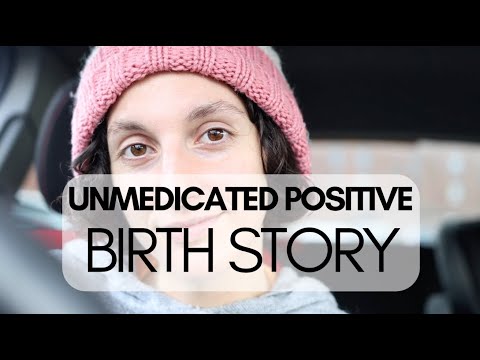 My UNMEDICATED positive birth story + EMPOWERING pregnancy mindset ✨(authentic/vulnerable deep chat)