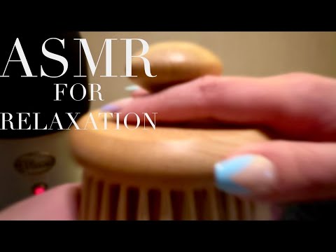 ASMR Super Relaxing Triggers / Personal Attention, Mic Brushing, Cardboard, Skin Scratching & More