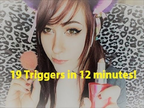 ASMR Neko Girl Amaya Does 19 Triggers in 12 minutes!