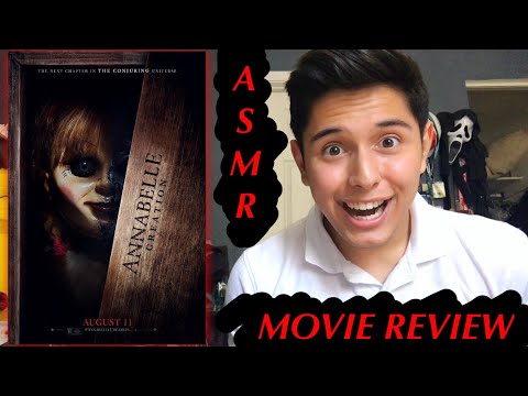 ASMR MOVIE REVIEW: Annabelle Creation! (Whispering & More!)