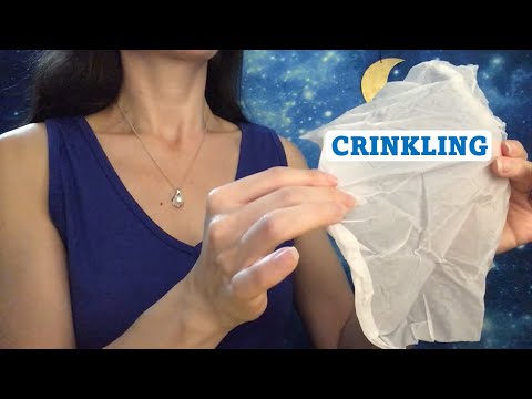 ASMR * Crinkling intense * papier de soie et emballages
