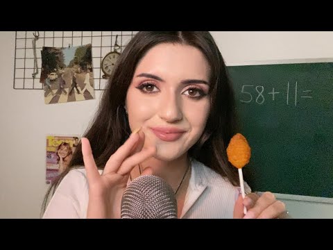 ASMR 🍭 Whispering you to sleep 😴 + mouth sounds 😍