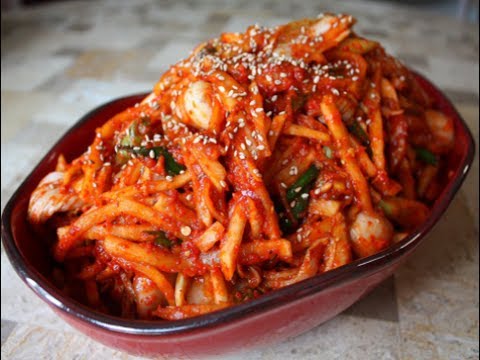 ASMR kimchi [taste test]