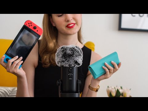 ASMR TAPPING - different textures & different styles (fast, ear-to-ear, echo, mono…) | no talking