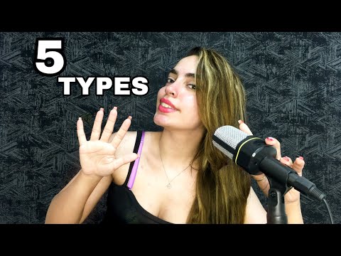ASMR 5 Types of Mouth Sounds for you