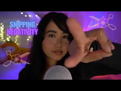 ASMR | 30 mins of Snips only for lost tingles echo 💤 (snipping negativity, personal attention 💙)