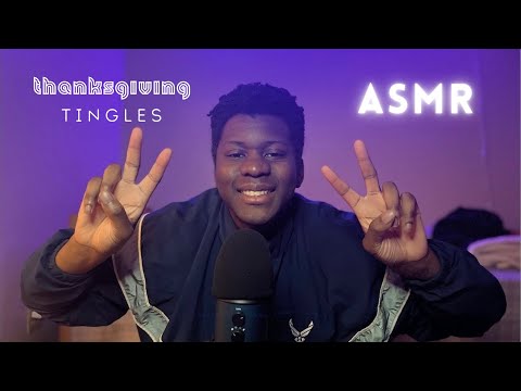 ASMR | Tapping Tingles and What I’m Thankful For | Whispered Ramble with Triggers #asmr