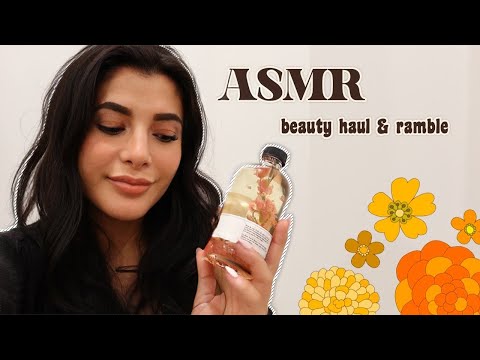 ASMR Beauty Haul & Ramble