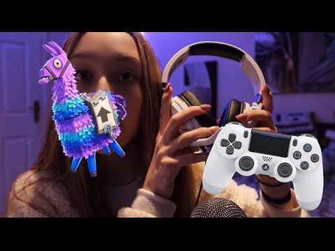 playing FORTNITE in ASMR.. again |*PS4*