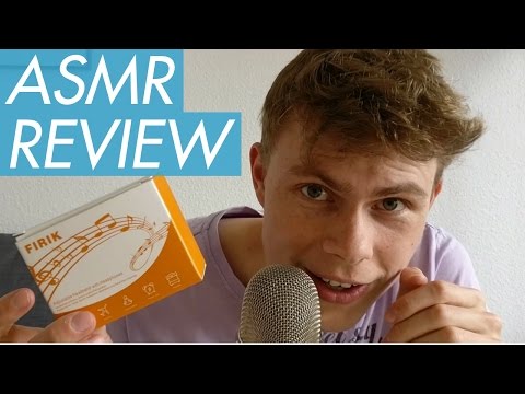 ASMR - Tingly Review - FIRIK Sleep Phones - Male Whispering