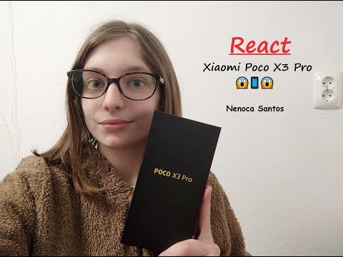 React | Reagi à minha nova aquisição: Xiaomi Poco X3 Pro 😱📱