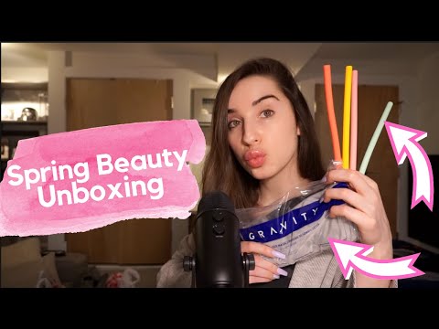 ASMR- Fab Fit Fun Spring 2020 Unboxing & Triggers (Whispered)