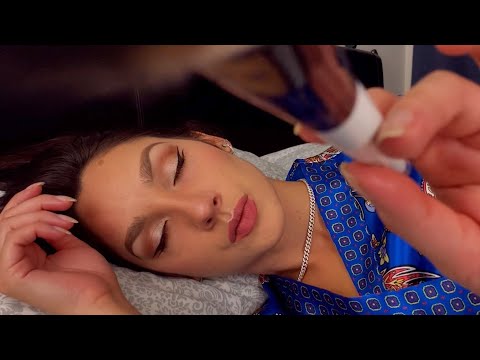 ASMR - Brushing and Tracing Your Face | Gentle Whispers for Sleep | Personal Attention