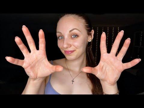 ASMR || Tickling You To Sleep! 😈😴 (Hand Movements & Mouth Sounds)