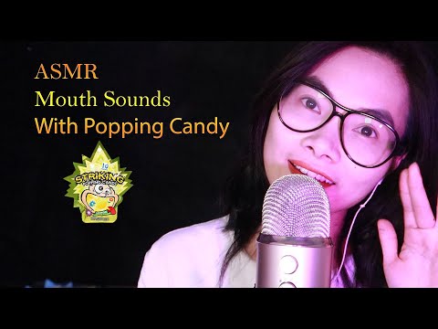 ASMR Intense Mouth Sounds With Popping Candy