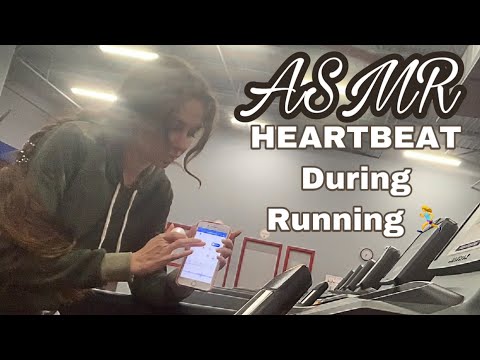 ASMR | HEARTBEAT DURING RUNNING 🏃‍♀️