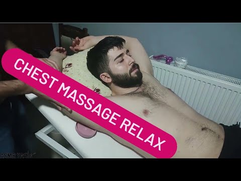 ASMR CHEST MASSAGE AMAZING SLEEP MASSAGE RELAXİNG MASSAGE #asmr #chestday