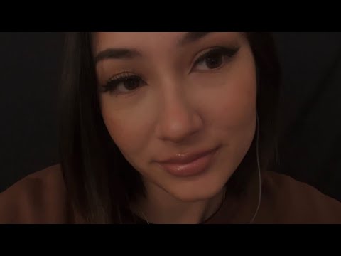 ASMR super upclose mouth sounds for fast sleep ❤️(+ some hand movements)