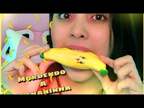 Asmr mordendo a banana 🍌