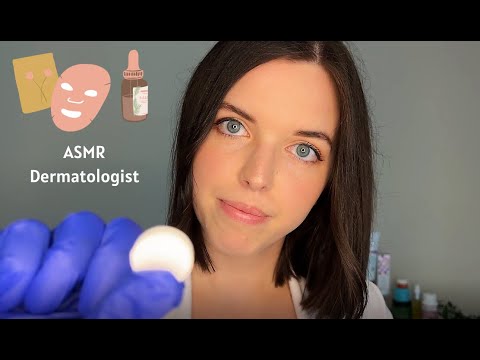 ASMR Dermatologist Roleplay ♨| Skin Exam, Consultation & Treatment, Cleansing