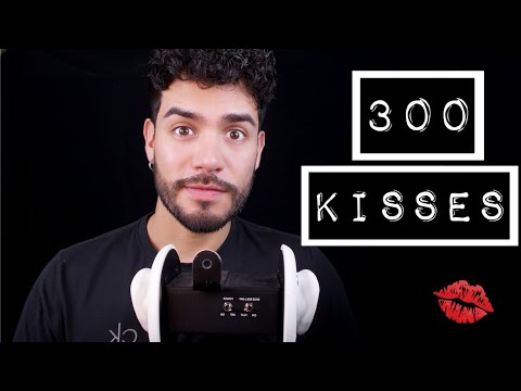 Giving YOU 300 ASMR Kisses and YES I'm Counting! 😚