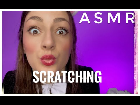 ASMR 😽 Cat scrathing 😊 #asmr #scratching #fabricsounds