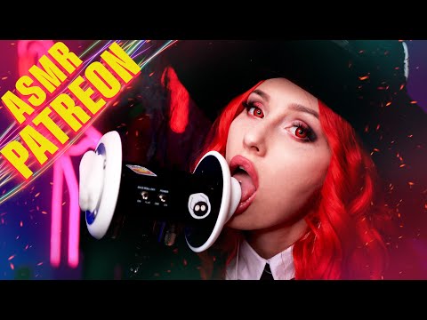 ASMR Halloween Witch [Ahegao , drooling, 3DIO]