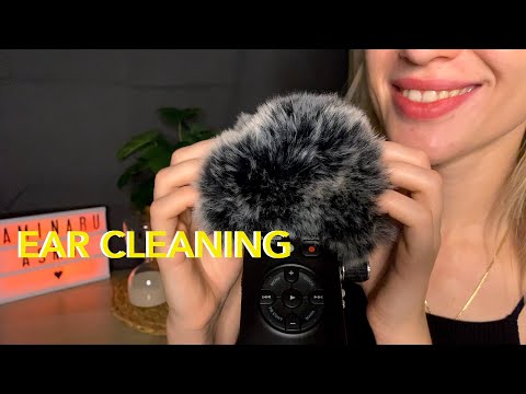 ASMR | Tingly EAR CLEANING and MASSAGE 😴