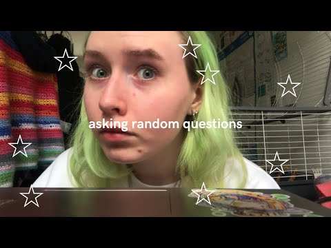 lofi asmr! [subtitled] asking random questions!