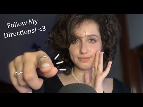 ASMR Follow My Instructions but SLOW and RELAXING ~