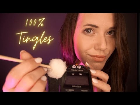 ASMR 100% Tinglegefahr ✨ Intense Tascam Tingles mit Tapping, Brushing & Mehr