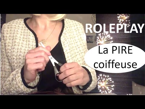 {ASMR ROLEPLAY} Coiffeuse