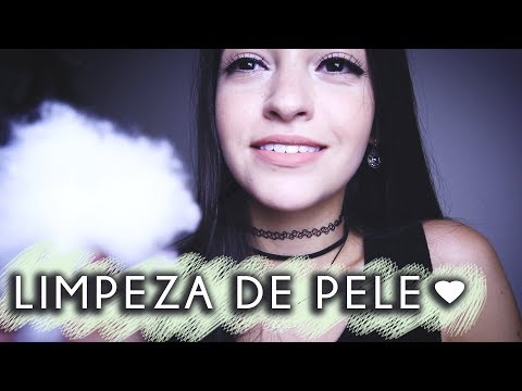 [ASMR] Limpeza de Pele UNISSEX ☾ Massagem Facial, Camera Touching, Atenção Pessoal, Binaural