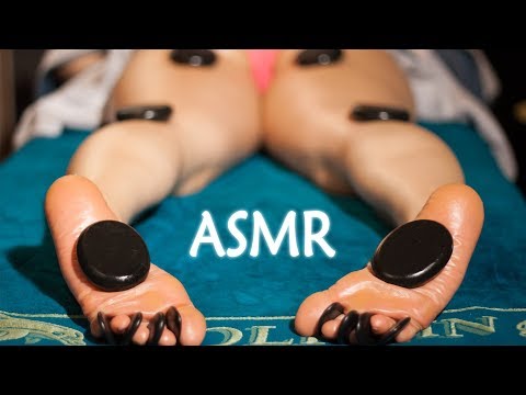 ASMR Hot Stone Massage | Volcanic Rocks