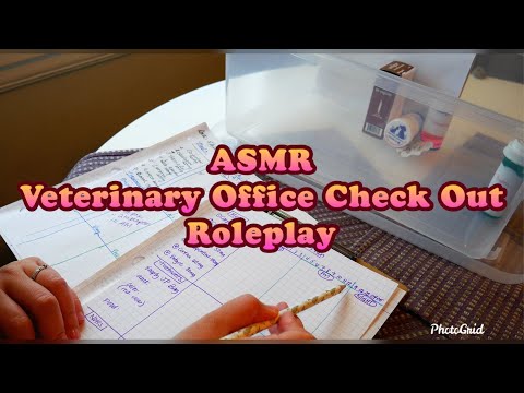 ASMR Veterinary Check Out Roleplay