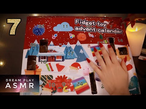 7 ★ASMR★ Fidget Toys Adventskalender - Rainbow | Dream Play ASMR