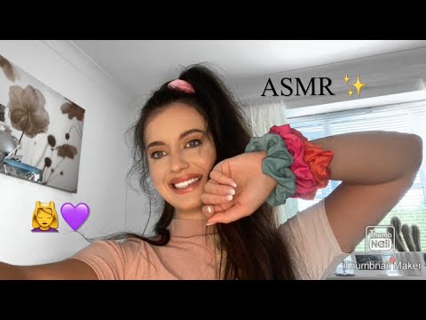 ASMR ~ Ramble | Playing With My Hair ~ Scrunchies ~ 🥰💞
