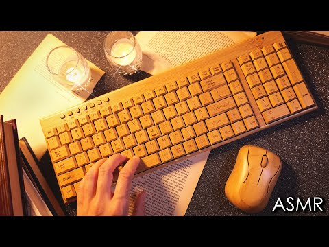99.99% Will Fall Asleep [ASMR] keyboard typing & mouse clicking - Study, Work, Relax (No Talking)