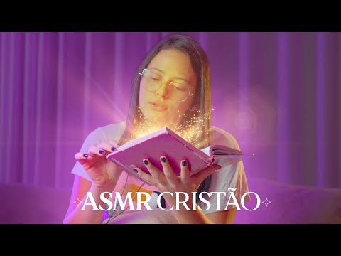 ASMR CRISTÃO- Momento com Deus - Atos 3 (sussurros e voz baixa/ sons de boca/ tapping)