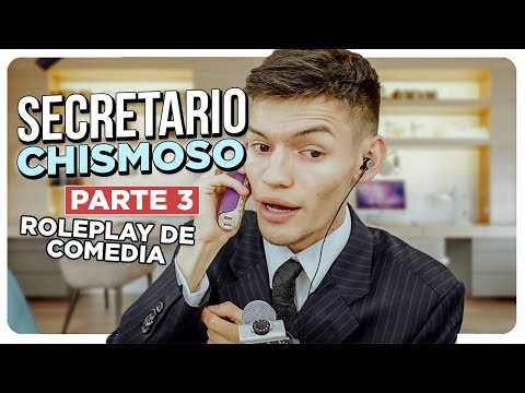 ASMR - El SECRETARIO CHISMOSO parte 3 - ASMR Español - Mol ASMR