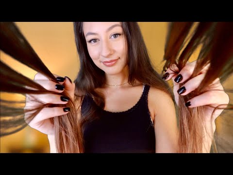 ASMR Playing With Your Hair For Sleep 😴 Relaxing Personal Attention & Hair Play