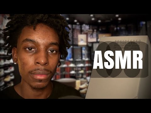 [ASMR] Finishline employee helps you relax| tapping| soothing whispers