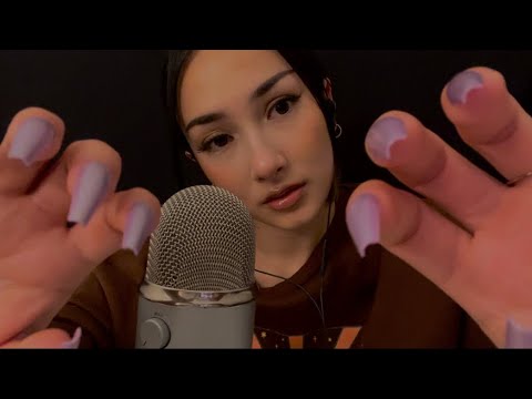 ASMR invisible scratching, repeating „scratch“